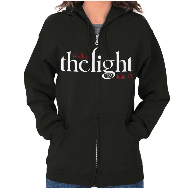 fashion hooded jacketThe Light Zip Hoodie