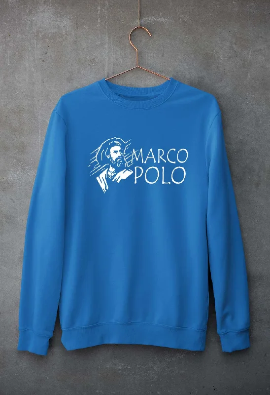 Special Promotion soft athletic sweatshirtMarco Polo Unisex Sweatshirt for Men/Women Special Promotion soft athletic sweatshirtMarco Polo Unisex Sweatshirt for Men/Women
