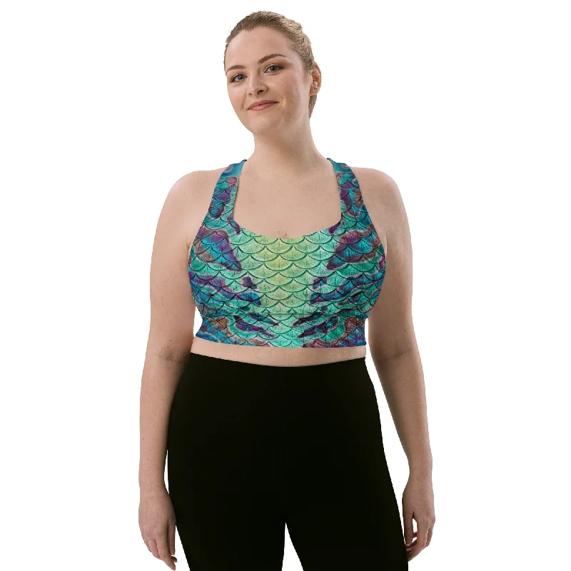 Big Discounts Abalone Abyss Longline Sports Bra