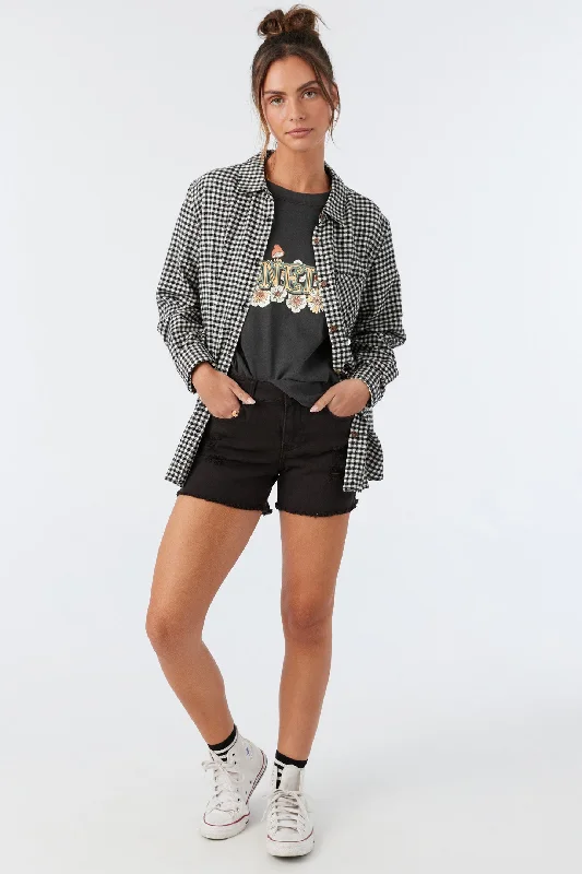 New Markdowns fashion-forward hoodieLOGAN FLANNEL