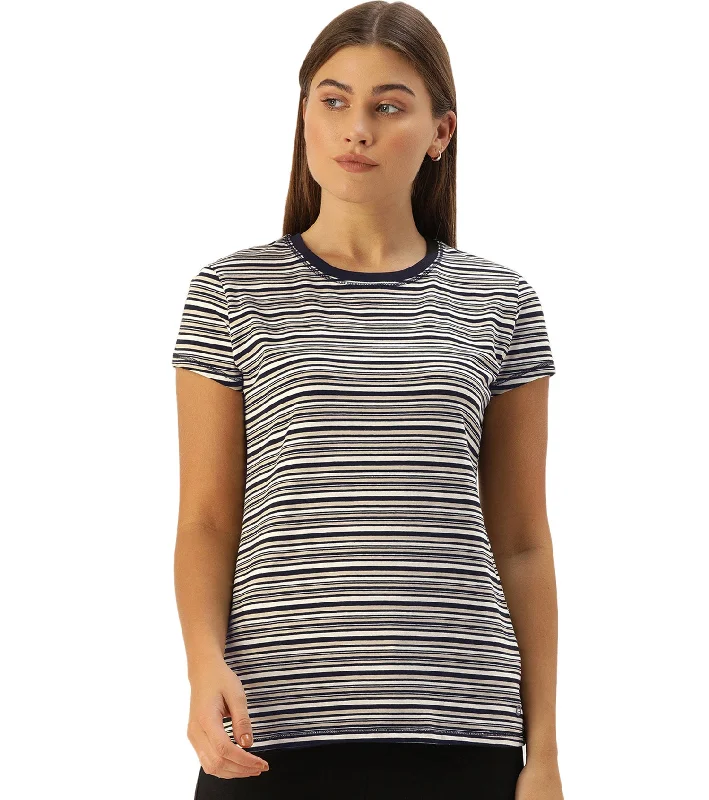 Black with Ivory Stripe