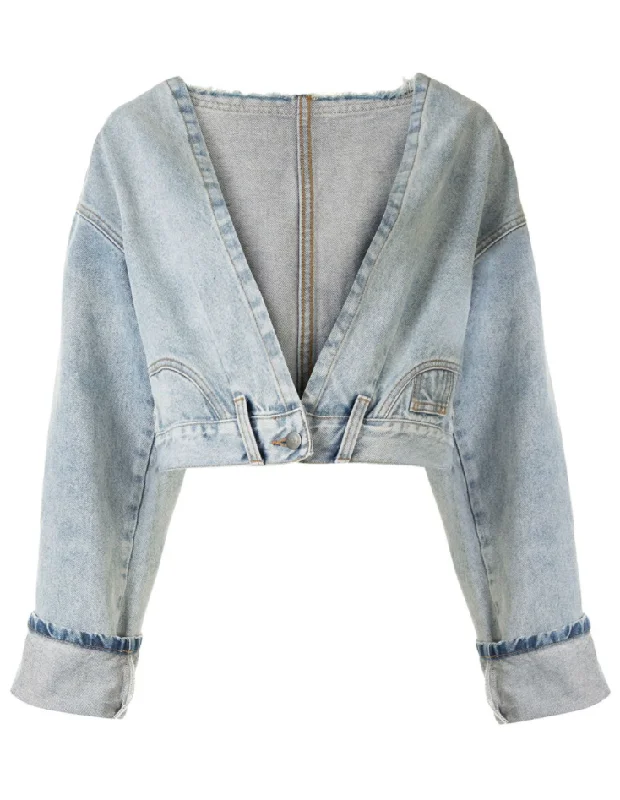 Mega Deal HYBRID DENIM JACKET BLUE WASH