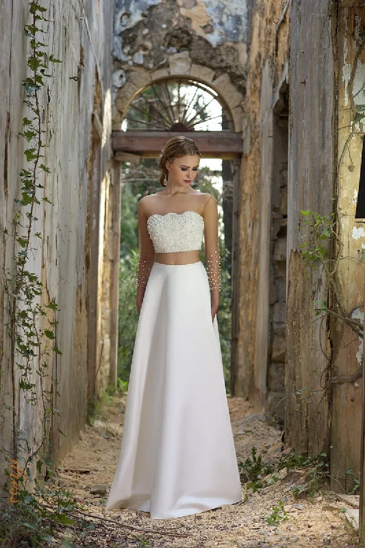 Unbeatable Prices satin dressChrystelle Atallah Leaf L04