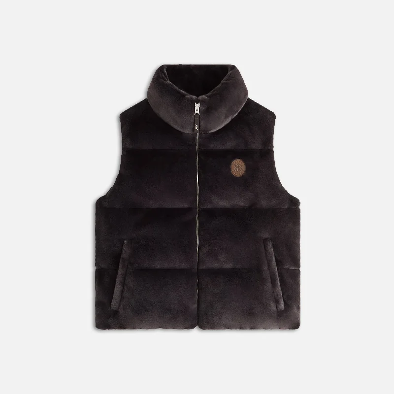 Markdowns Kith Women Parker Teddy Fur Vest - Incognito