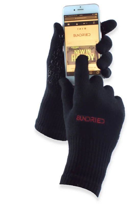 Midnight Madness Sundried Touch Screen Gloves One Size