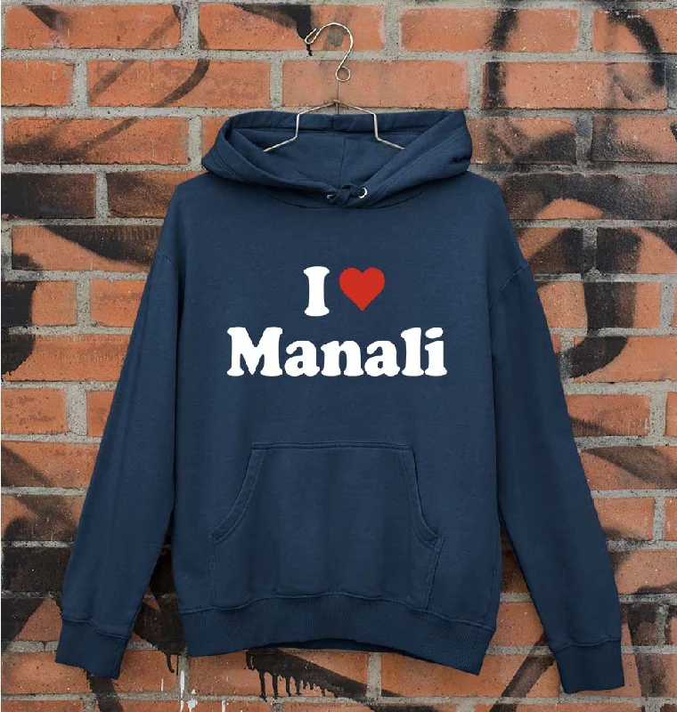 Massive Deals breathable hoodieI Love Manali Unisex Hoodie for Men/Women