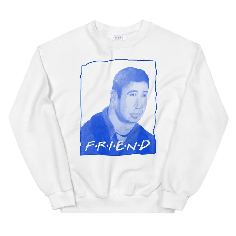 performance hoodie for gymWarped Ross Friend Unisex Sweatshirt