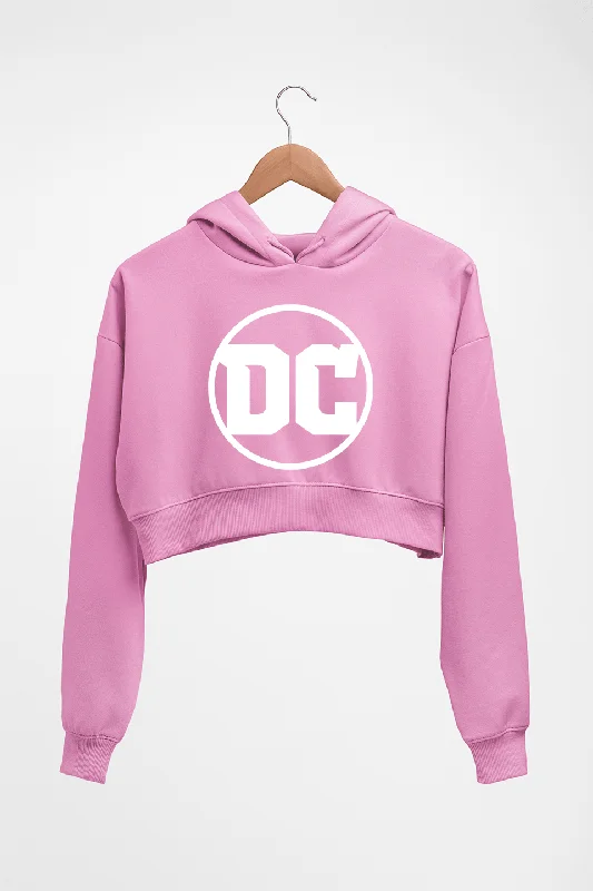 casual zip-up sweatshirtDC Crop HOODIE FOR WOMEN