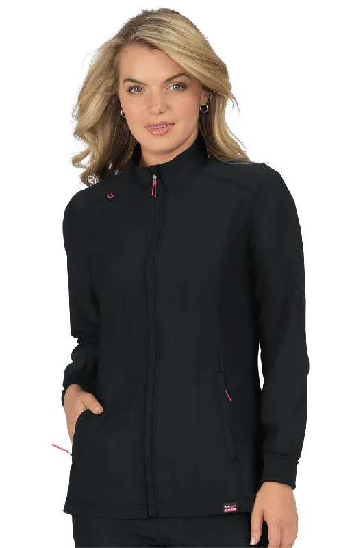 YEAR-End Clearance koi Lite Stretch Impact Women's 2-Pocket Zipper-Front Jacket