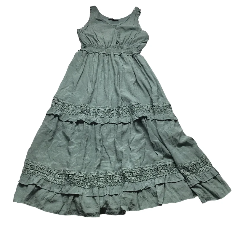 Final Clearance Dress Party Long By Cmc In Green, Size: S