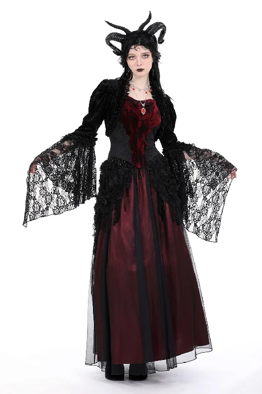 Daily Deals Nocturnal Bloom Velvet Shrug