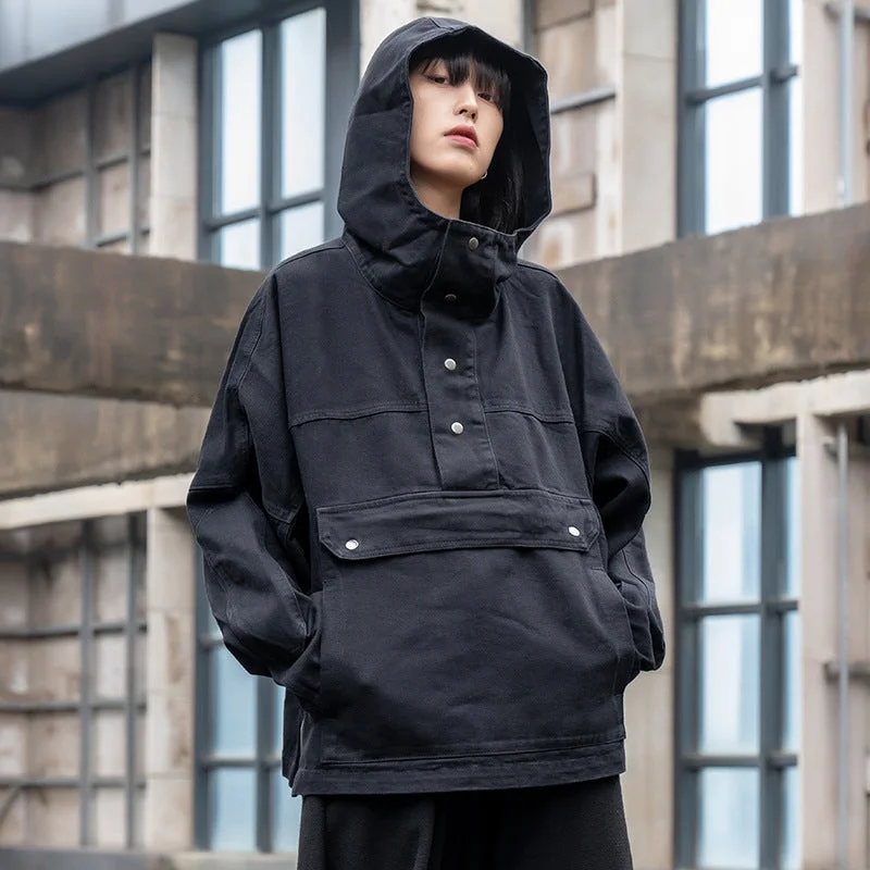 Price Cut Hooded Denim Jacket