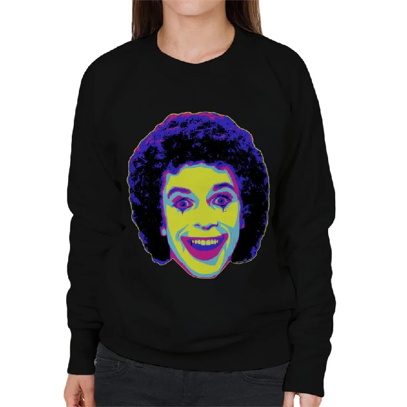 streetwear gym sweatshirtTV Times Leo Sayer On The Muppet Show 1978 Pop Art Stylised Women's Sweatshirt