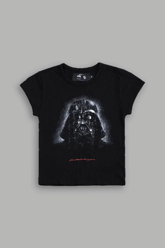 Daily Deals The Power Of The Dark Side "Baby" Tee in Black