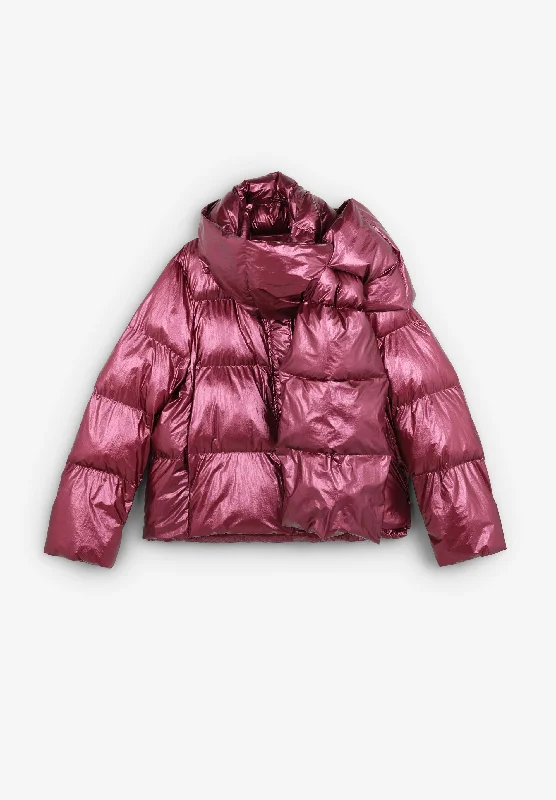 Deal Dash SCARF PUFFER COAT