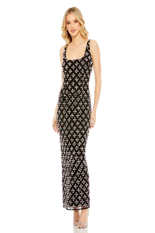 Mega Deal v-neck dressMac Duggal 93797