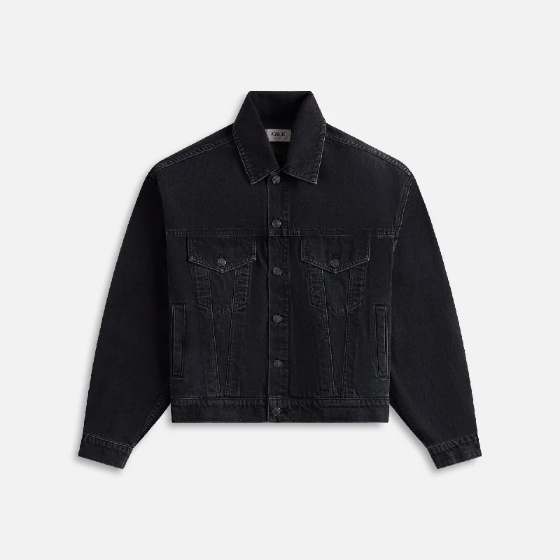 Hurry In Agolde Dalton Balloon Jacket - Spider