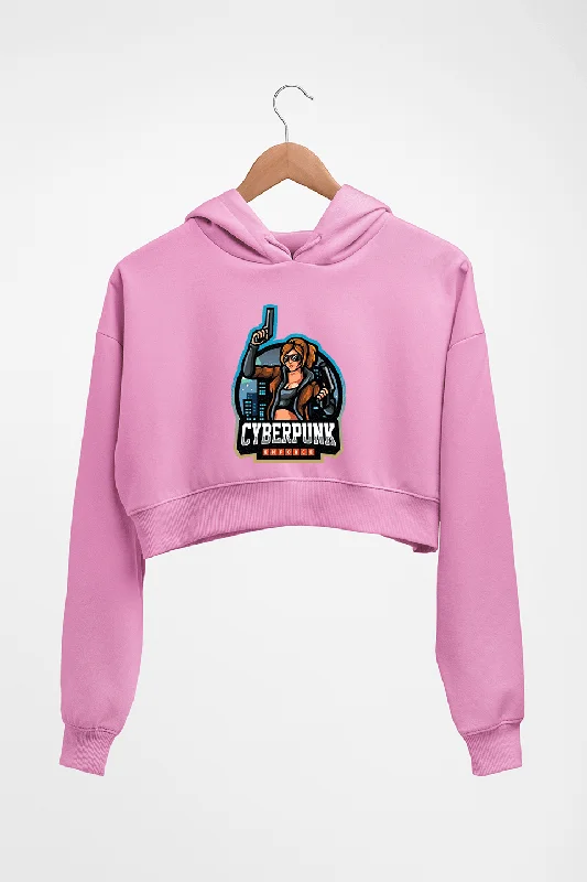 Amazing Deals slim fit hoodieCyberpunk Crop HOODIE FOR WOMEN