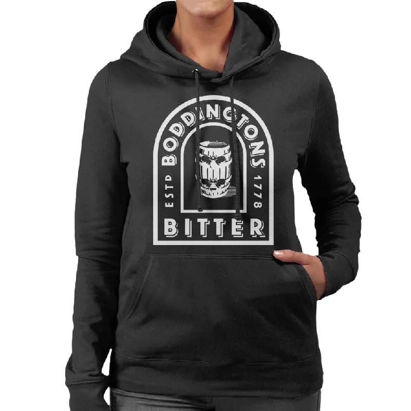 comfortable hooded sweatshirtBoddingtons Bitter Women's Hooded Sweatshirt