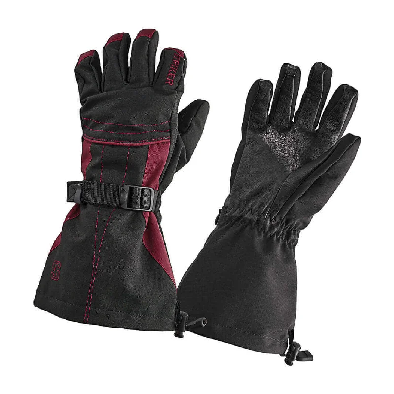 Flash Sale Women's Stella Glove - Black/Burgundy
