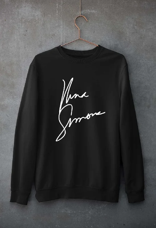 Online Exclusive comfy workout wear hoodieNina Simone Unisex Sweatshirt for Men/Women