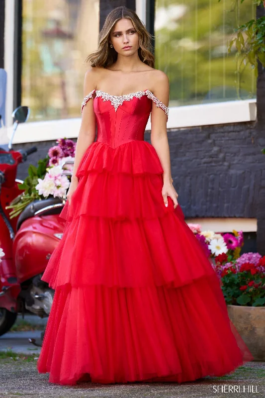 Reduced Prices midi dressSherri Hill 56147