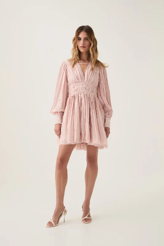 evening dressCatalyst Pleated Mini Dress