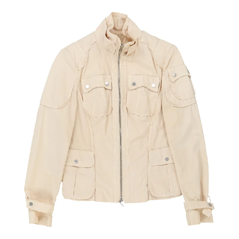 Markdown Madness Moncler Jacket - Small Cream Cotton