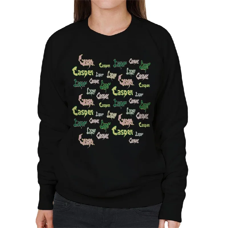 Bonus Savings cozy workout hoodieCasper The Friendly Ghost Logo Fonts Women's Sweatshirt Bonus Savings cozy workout hoodieCasper The Friendly Ghost Logo Fonts Women's Sweatshirt