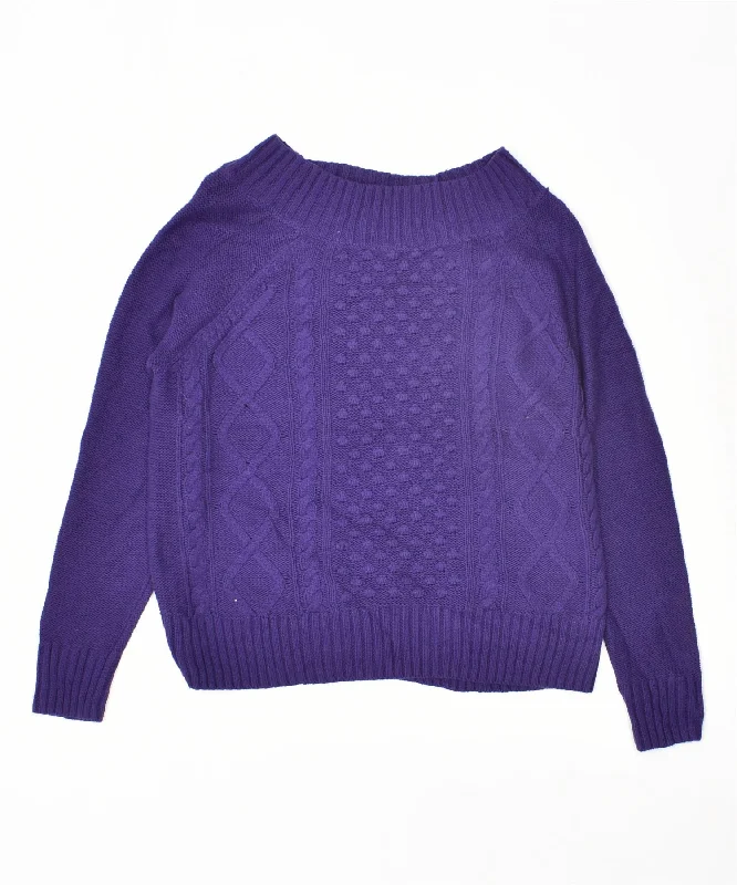 Instant Savings soft pullover hoodieCHAPS Womens Oversized Boat Neck Jumper Sweater UK 14 Medium Purple Cotton Instant Savings soft pullover hoodieCHAPS Womens Oversized Boat Neck Jumper Sweater UK 14 Medium Purple Cotton