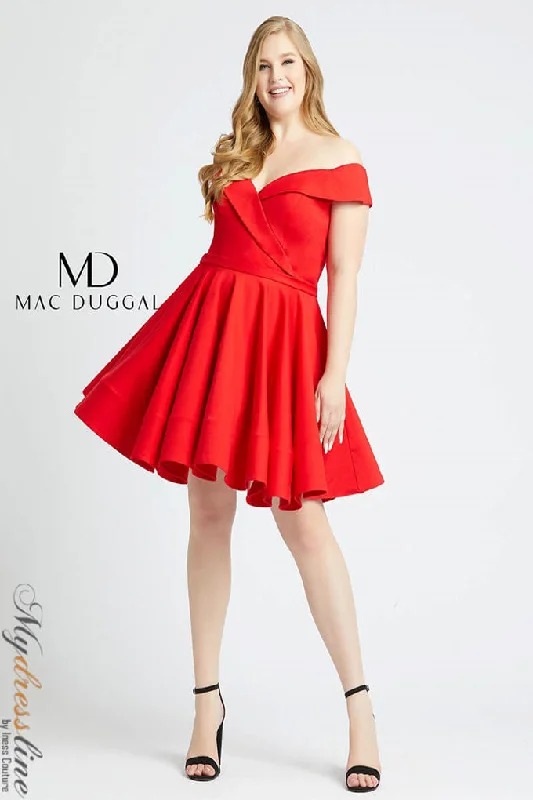 Limited Time Discount wrap-around dressMac Duggal 48887