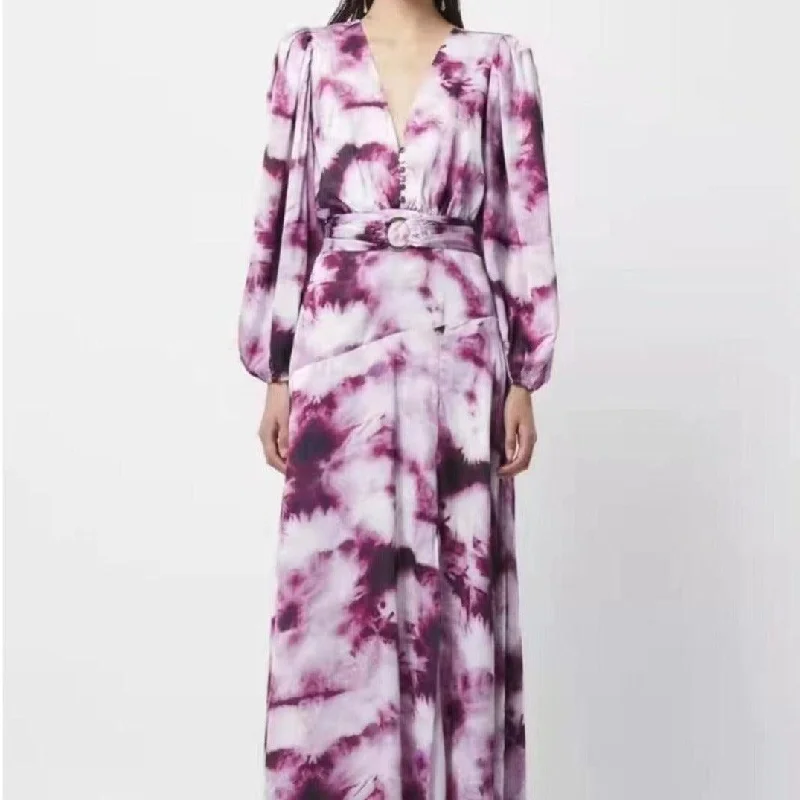 cocktail dressKittenAlarm - Larraine Allover Print Maxi Dress