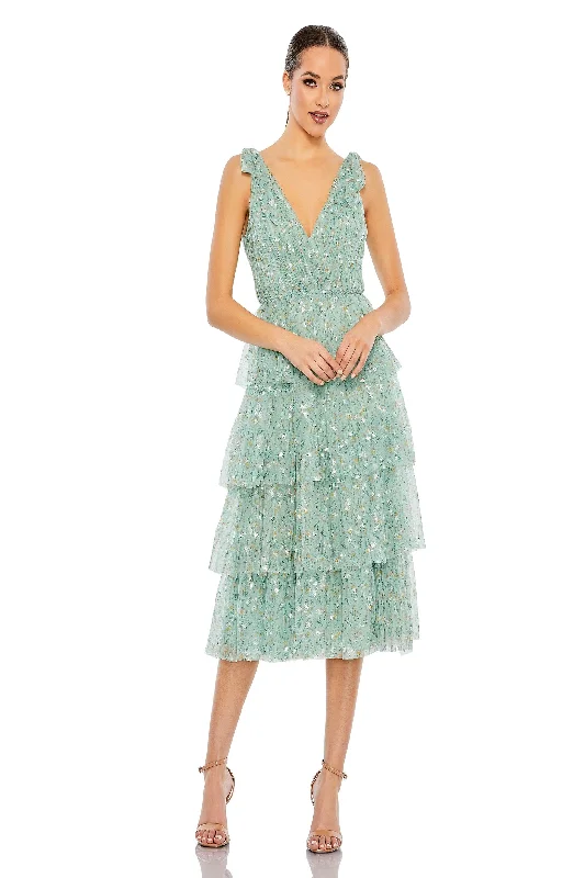 Bargain Prices layered dressMac Duggal 55827