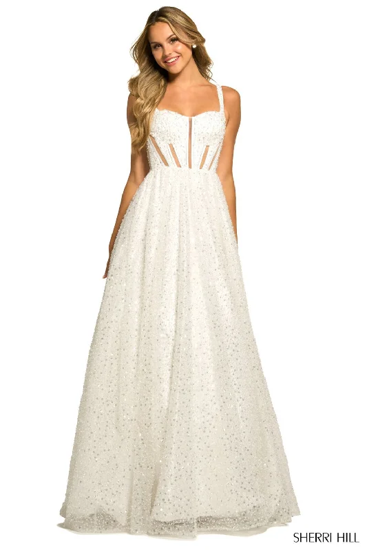 Savings Bonanza lace dressSherri Hill 55530