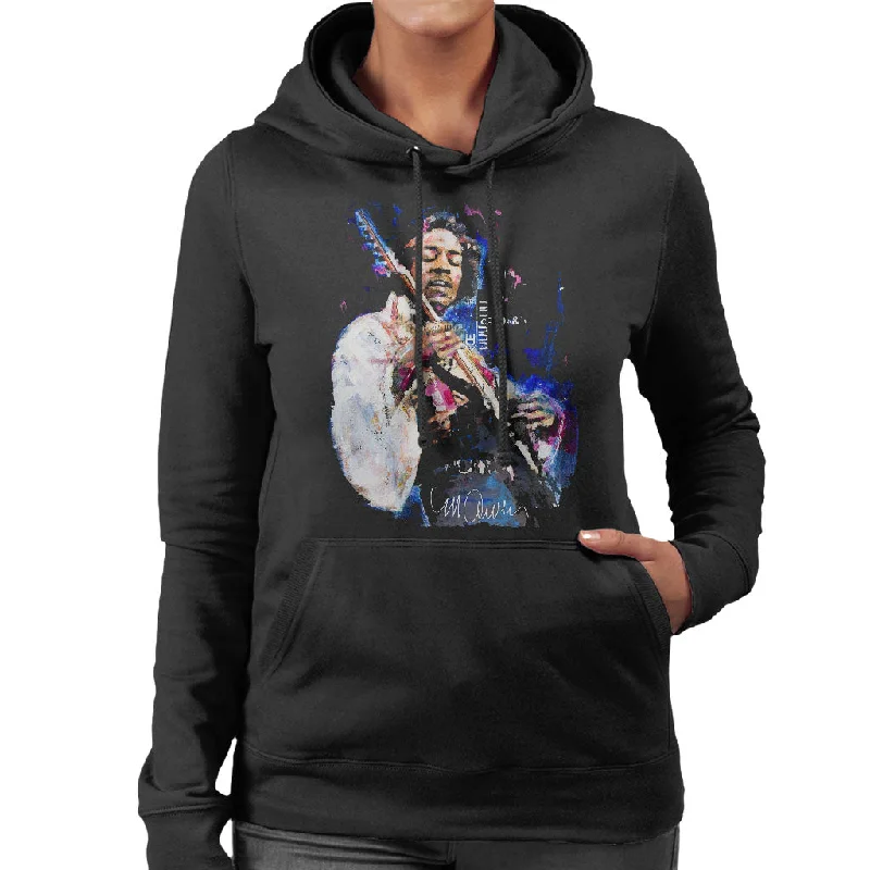 Price Buster premium athletic sweatshirtSidney Maurer Original Portrait Of Jimi Hendrix Women's Hooded Sweatshirt Price Buster premium athletic sweatshirtSidney Maurer Original Portrait Of Jimi Hendrix Women's Hooded Sweatshirt