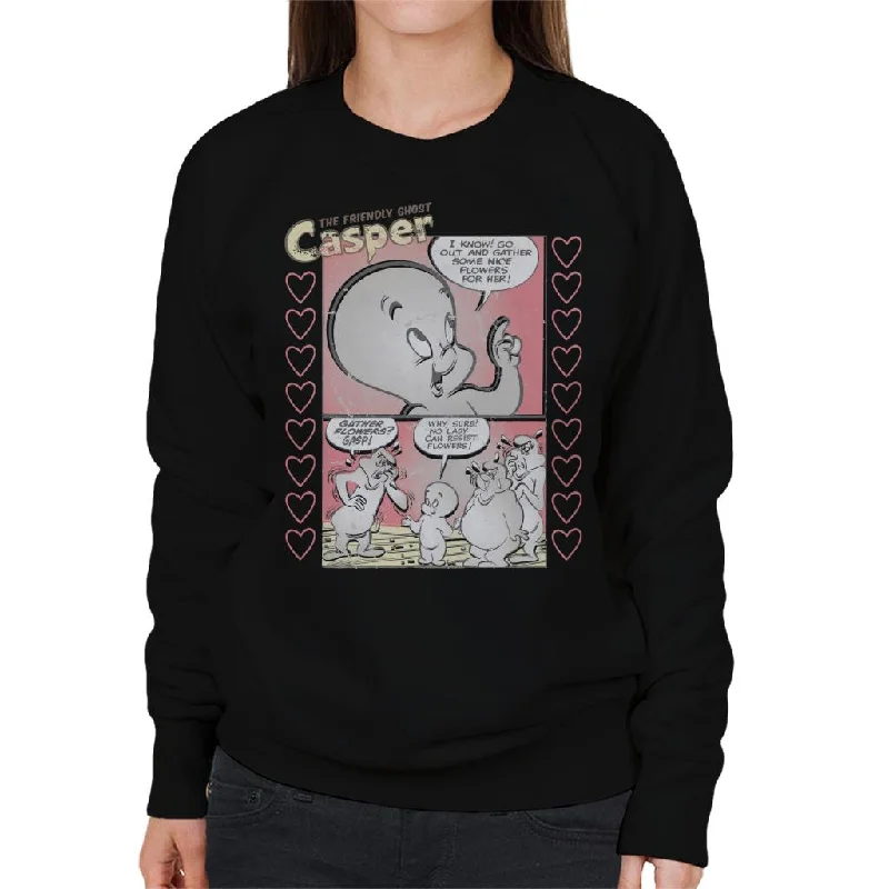 Today’s Special slim fit workout hoodieCasper The Friendly Ghost Flowers Comic Frame Women's Sweatshirt Today’s Special slim fit workout hoodieCasper The Friendly Ghost Flowers Comic Frame Women's Sweatshirt