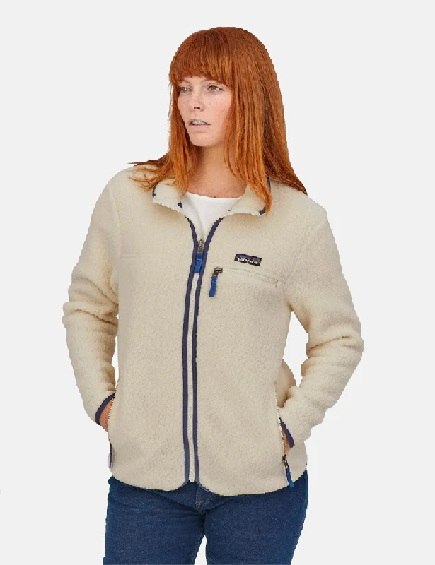 Discount Deals Patagonia Womens Retro Pile Jacket - Natural