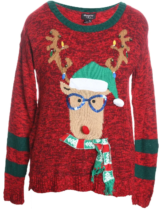 Today’s Deal Reindeer Christmas Jumper - M