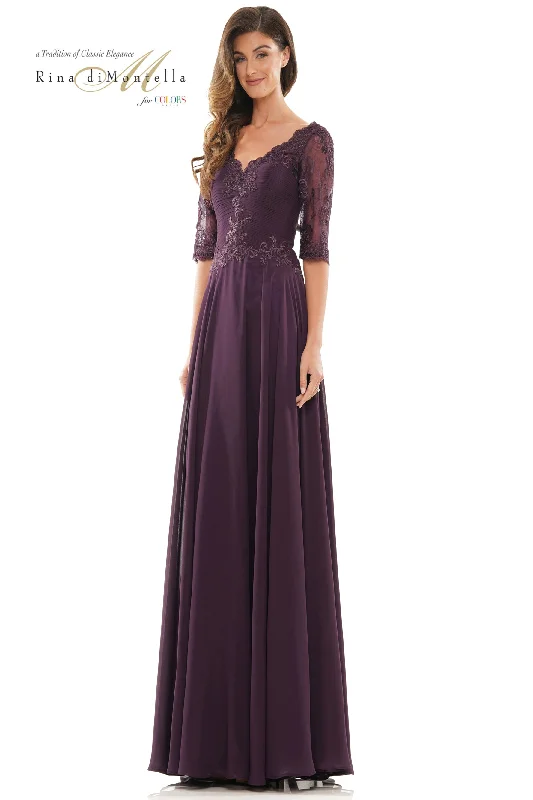 Grand Opening Sale flowy dressRina Di Montella RD2760