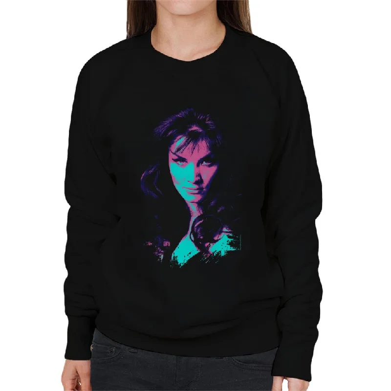 minimalistic workout hoodieTV Times Kate O Mara Pop Art Stylised Women's Sweatshirt