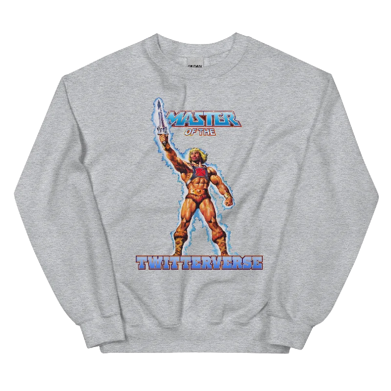 Price Cut pullover workout hoodieMaster Of The Twitterverse Unisex Sweatshirt