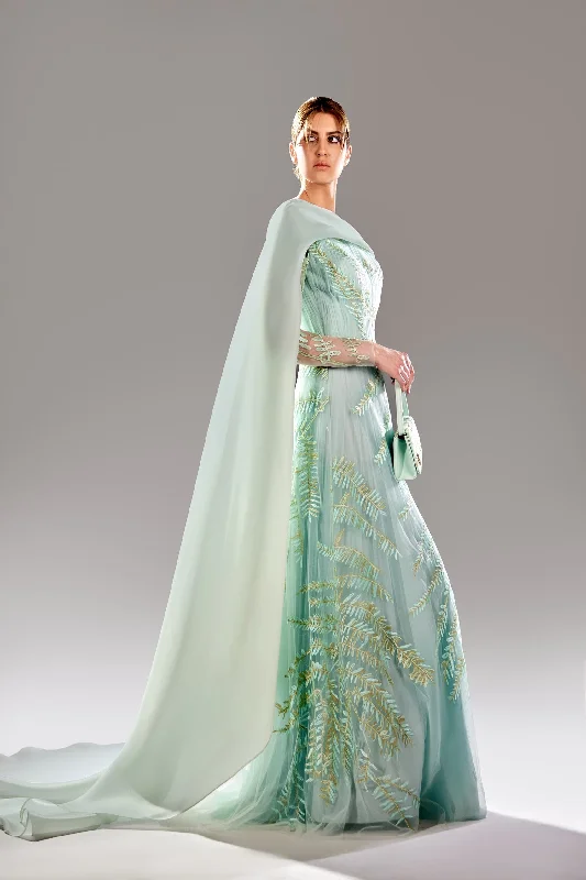 New Arrival floral dressReverie Couture SP2485