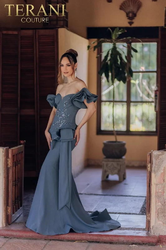 Price Rollback relaxed fit dressTerani Couture 232M1559