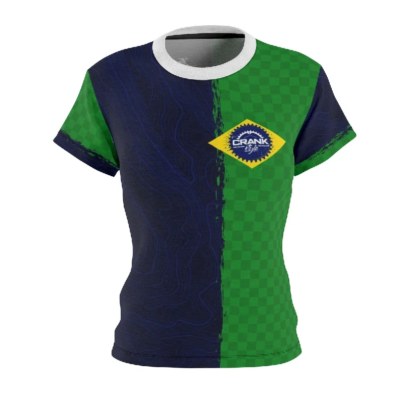 minimalist gym sweatshirtWomen's Brazil Topo Check MTB Jersey