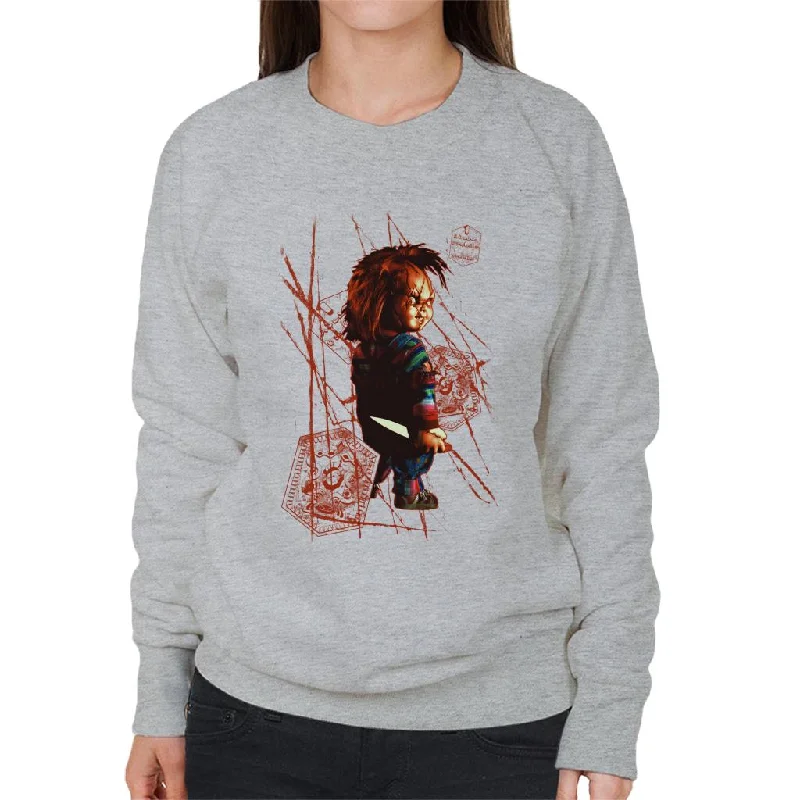Huge Savings luxe gym hoodieChucky Ade Due Damballa Women's Sweatshirt