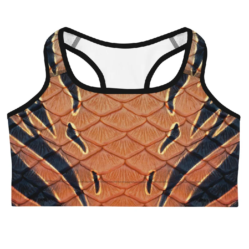 Super Deal Dark Harvest Sports Bra