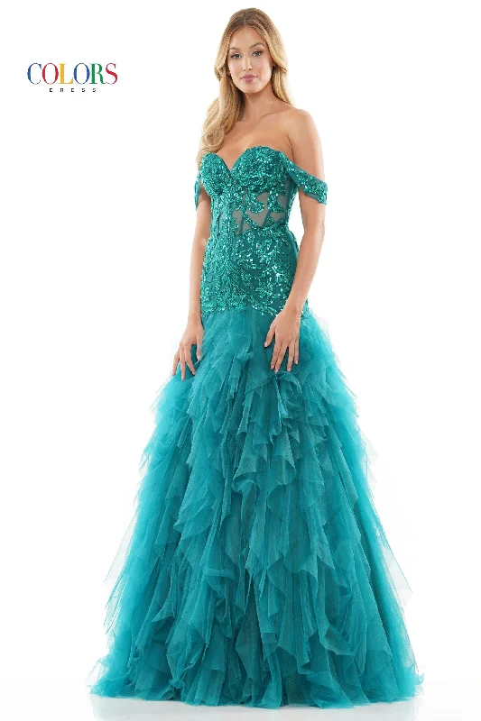 Bargain Bin ruffle dressColors 3199