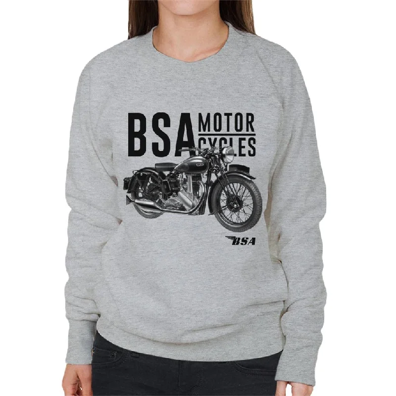 Fantastic Offers sleek gym hoodieBSA Motorcycles Golden Flash Women's Sweatshirt