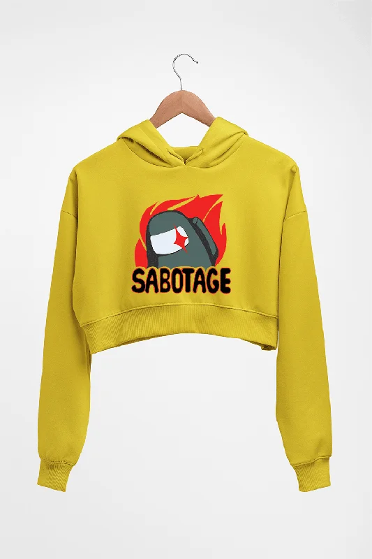 Take Advantage fashionable hoodieAmong Us Crop HOODIE FOR WOMEN