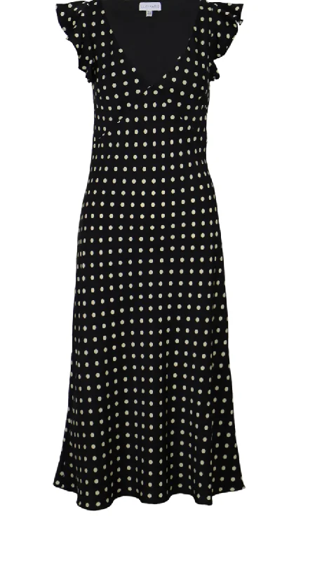 summer floral dressBlack Polka Dot Dress by Lucy Paris